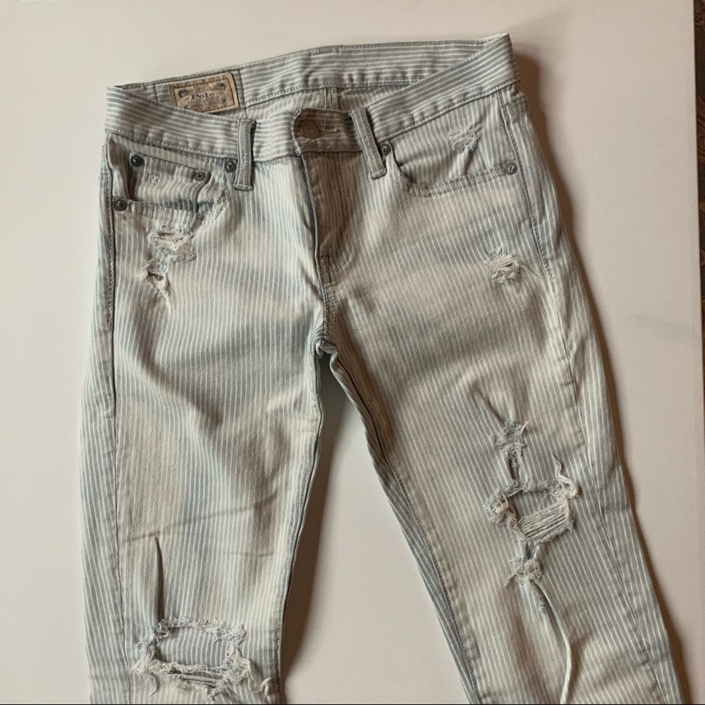 Polo Ralph Lauren Cropped Skinny Denim